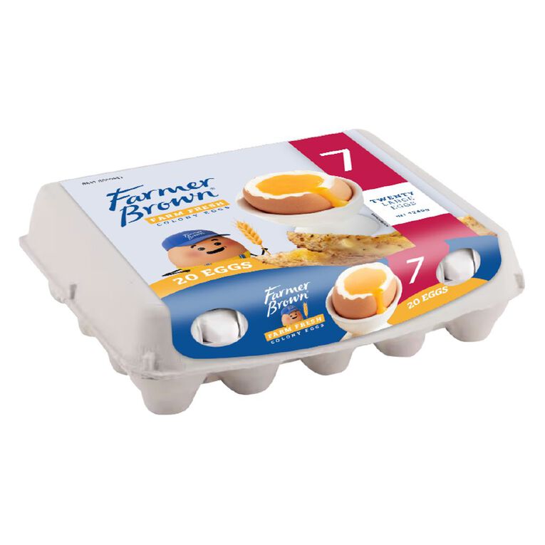 Farmer Brown Colony Eggs 20 Pack, , hi-res