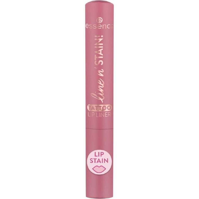 Essence Line N Stain! Tattoo Lip Liner 01 Everyones Nude Pink, , hi-res