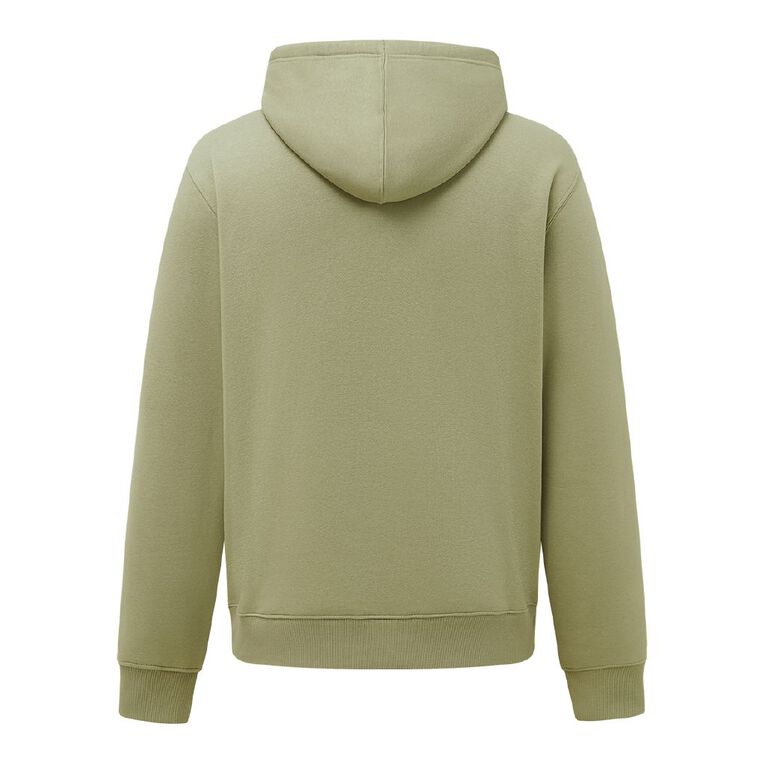 H&H Men's Plain Hoodie Sweatshirt, Green Light, hi-res