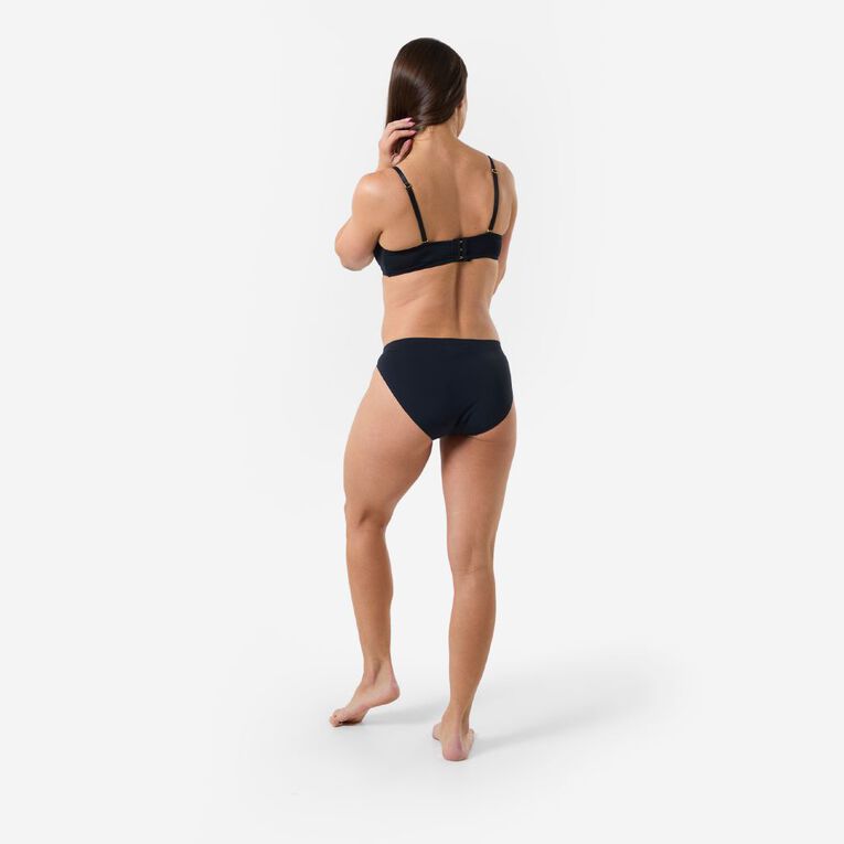 H&H Women's Strapless Bra, Black, hi-res