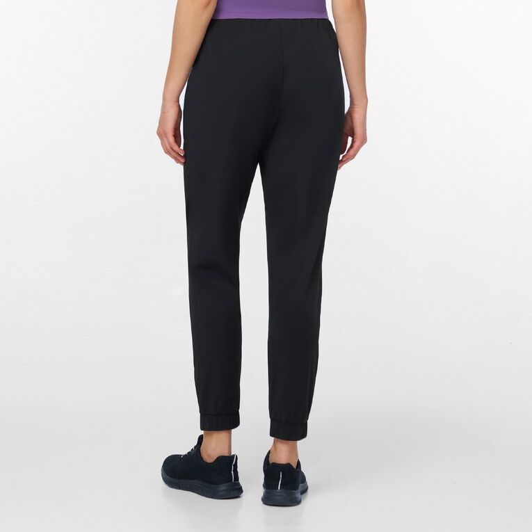 Active Intent Women's Stretch Woven Joggers, Black, hi-res