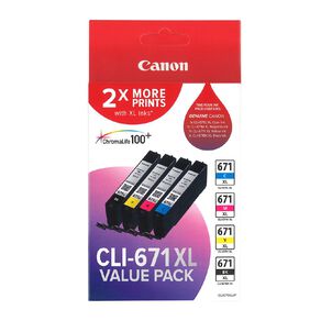Canon Canon Ink CLI671XL Value Pack