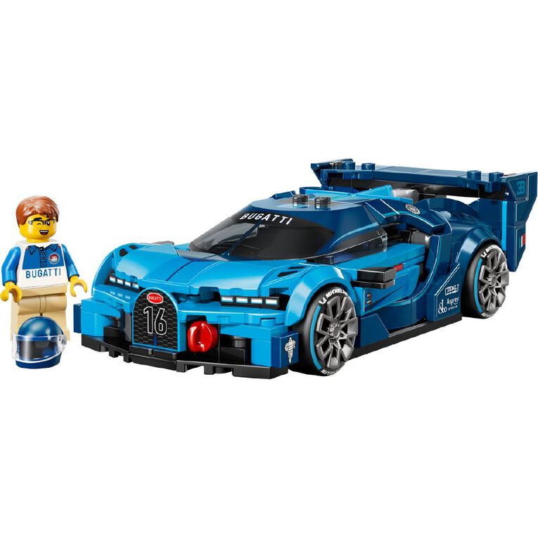 LEGO Speed Champions Bugatti Vision GT Hyper Sports Car 77253, , hi-res