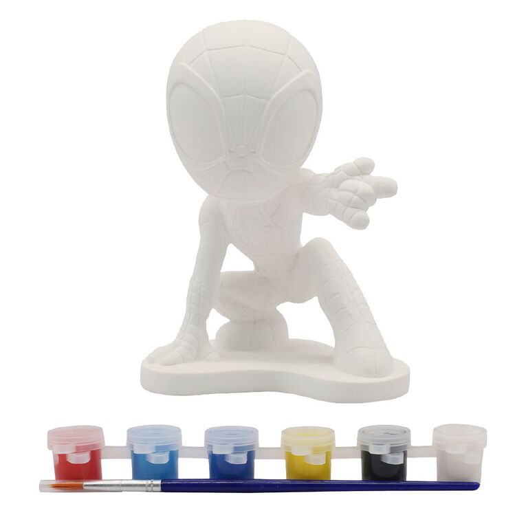 Spider-Man Spidey & Friends Plaster Paint Set, , hi-res
