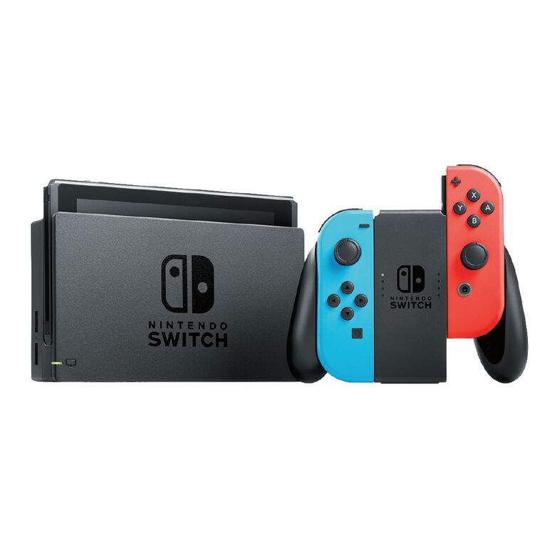 Nintendo Switch Console Neon, , hi-res