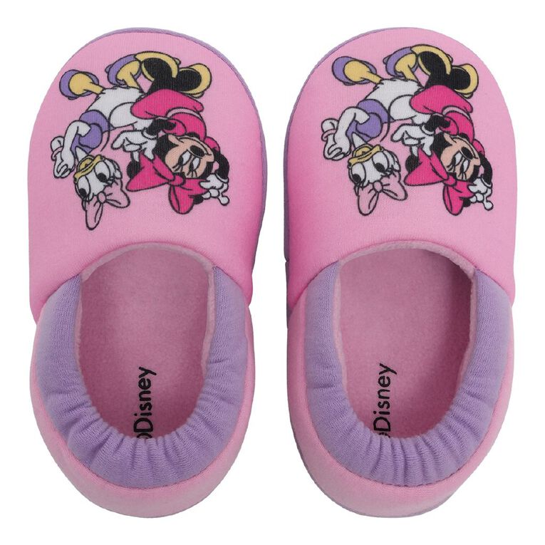 Minnie Mouse Junior Kids' Slippers, Purple/Pink, hi-res
