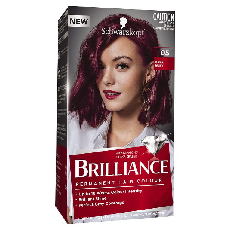 Schwarzkopf Brilliance Hair Colour Dark Ruby 05, , hi-res