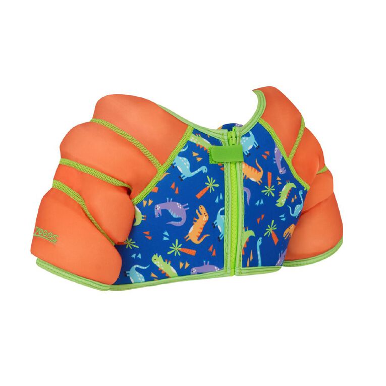 Zoggs Dino Water Wings Vest 2-3 yrs, , hi-res