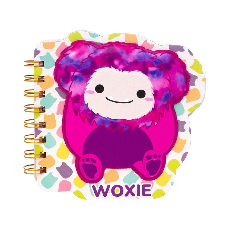Squishmallows Mini Journal With Puffy Patch Woxie, , hi-res