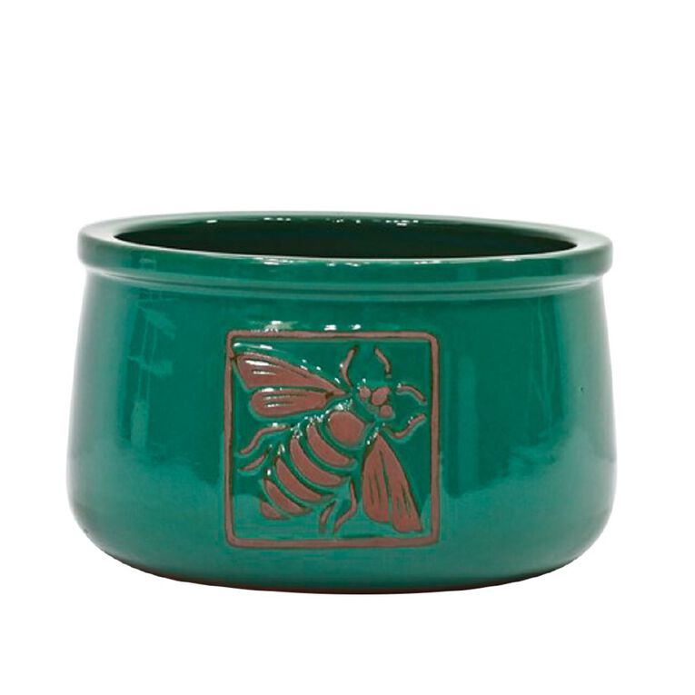 Kiwi Garden Ceramic Planter Bee Green, , hi-res