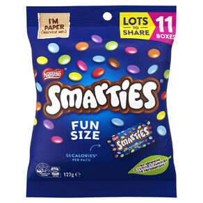 Smarties Funpack Bag 127g