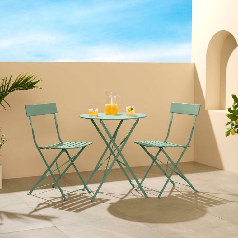 Living & Co French Bistro Set Sage, , hi-res