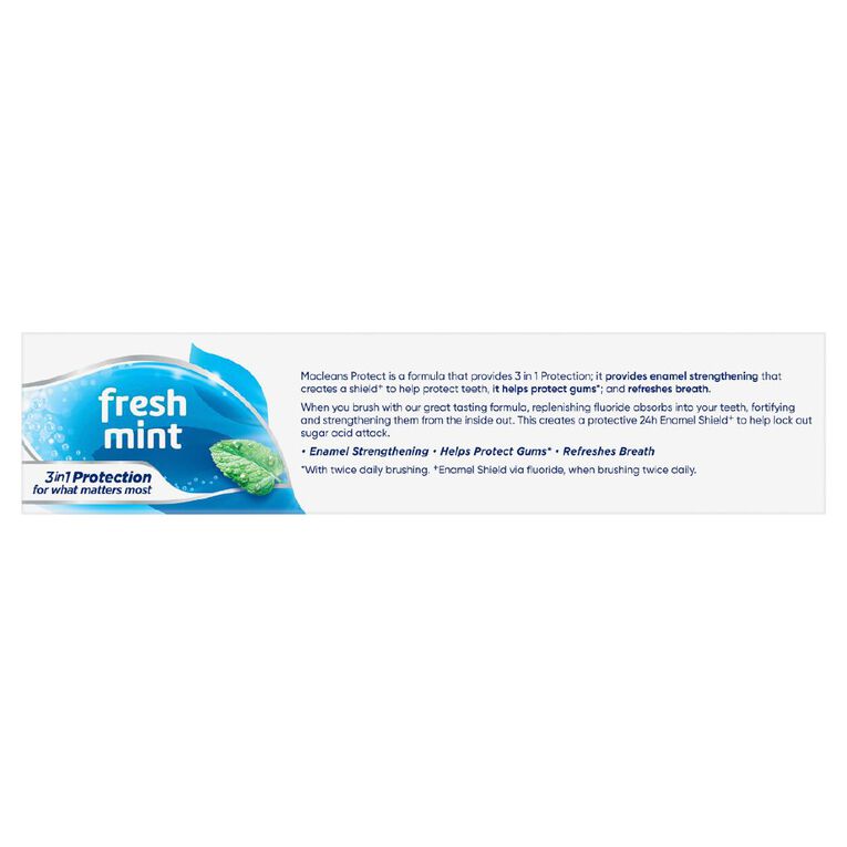 Macleans Fresh Mint Toothpaste 170g, , hi-res