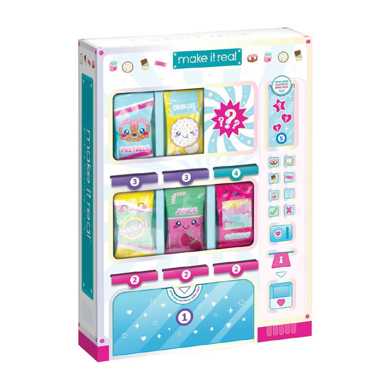 Make It Real Snackers Bracelet Kit Vending Machine, , hi-res