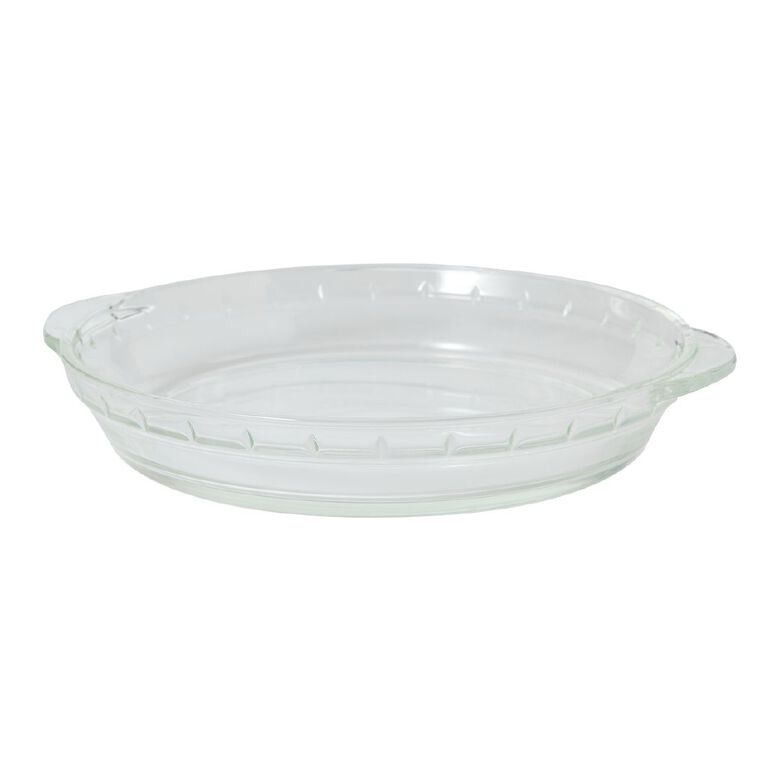 Living & Co Glass Pie Dish with Handles 24cm The Warehouse
