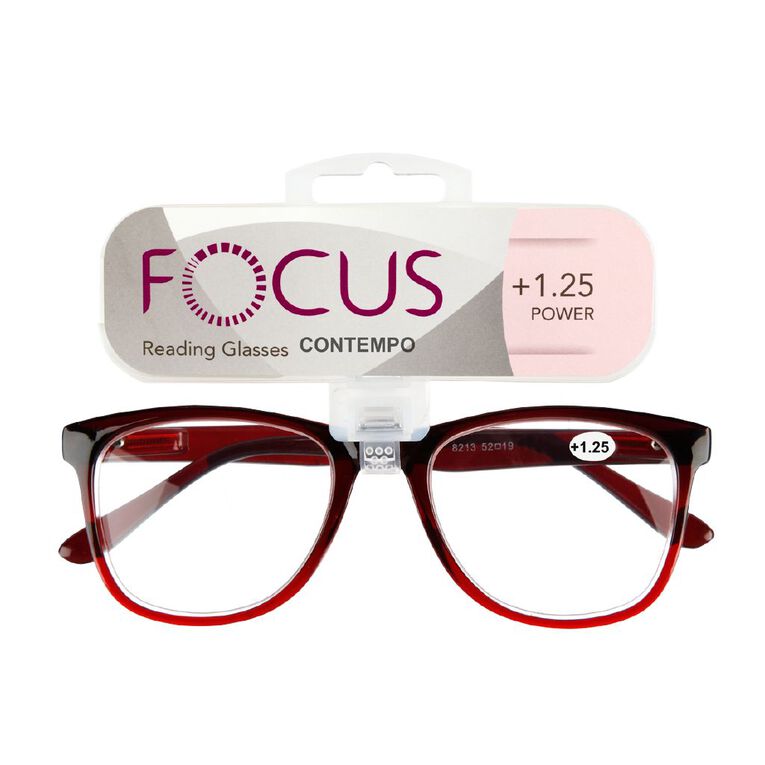 Focus Contempo 1.25 Reading Glasses, , hi-res