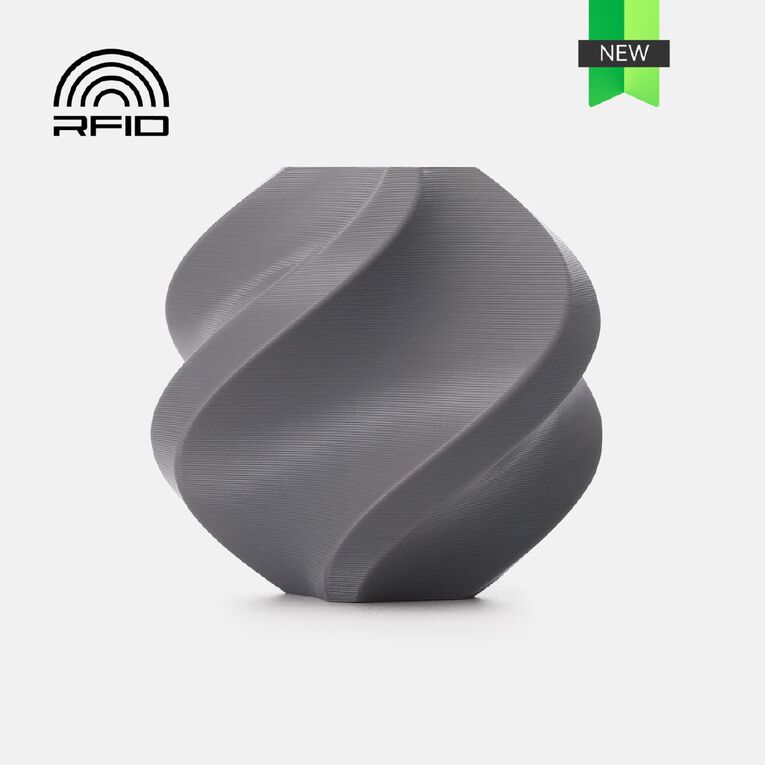 Bambu Lab PETG HF-Gray With Spool, , hi-res