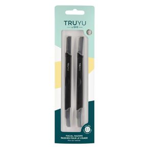 Truyu Facial Razors 2 Pack