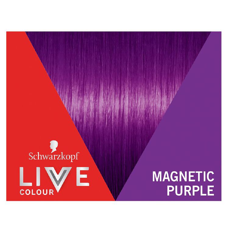 Schwarzkopf UBs LIVE Colour Magnetic Purple 75ml, , hi-res