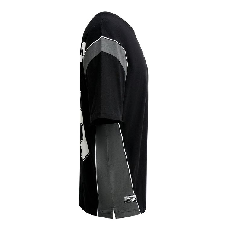 Active Intent Supporter Spliced Tee, Black, hi-res