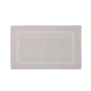 Living & Co Plush Terry Bath Mat Grey Light 50cm x 80cm