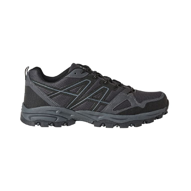 Slazenger Men's Alpine Outdoor Shoes, Black/Grey, hi-res