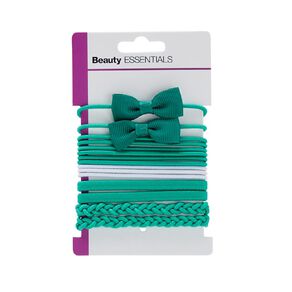 Beauty Essentials Green Hair Ties