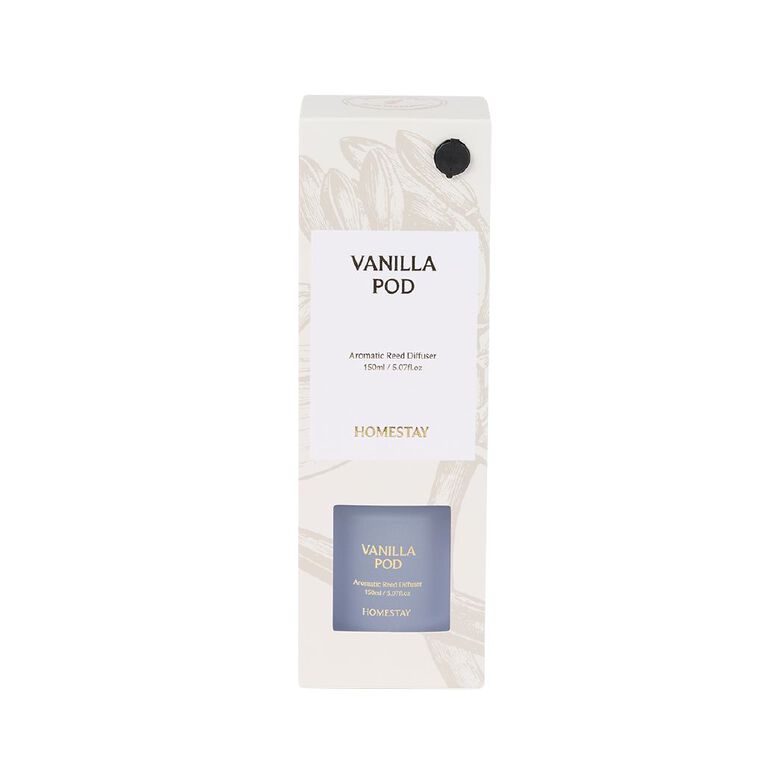Living & Co Homestay Diffuser Vanilla Pod 150ml, , hi-res