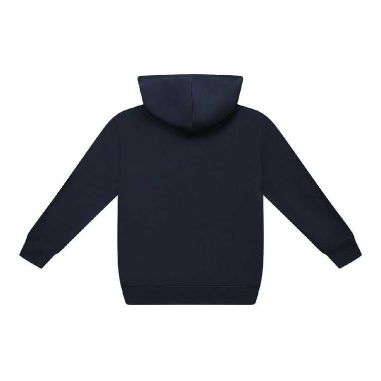 Schooltex Wesley Intermediate Hoodie with Embroidery, Navy, hi-res