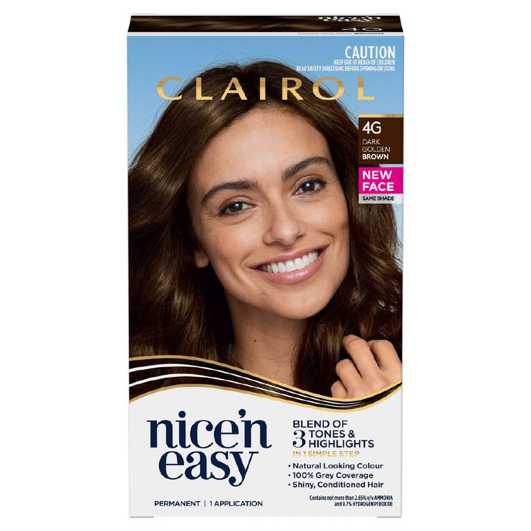 Clairol Nice n Easy 4G Dark Golden Brown, , hi-res
