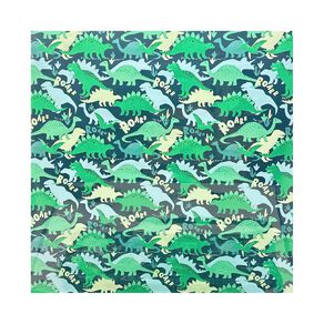 WS Book Covering Dino 45cm x 1m