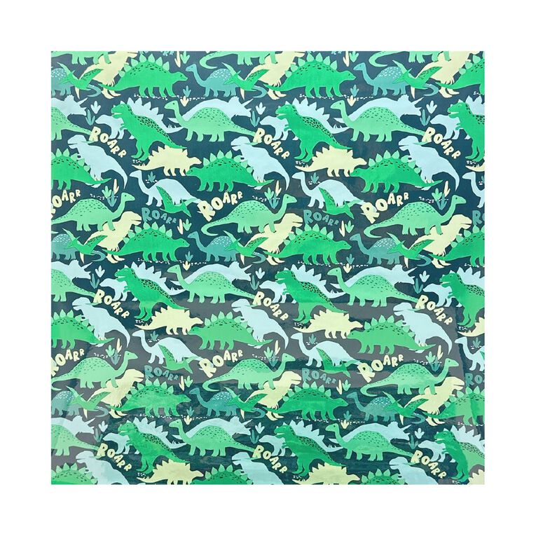 WS Book Covering Dino 45cm x 1m, , hi-res