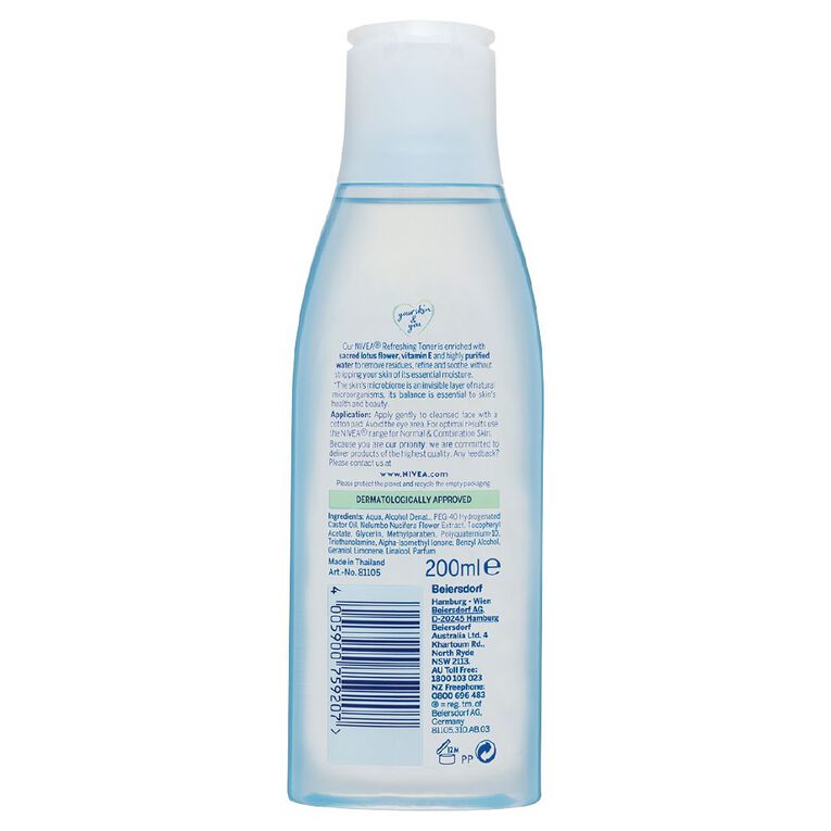 Nivea Daily Essentials Refreshing Toner 200ml, , hi-res