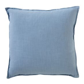 Living & Co Cushion Linen Rich Blue 50cm x 50cm