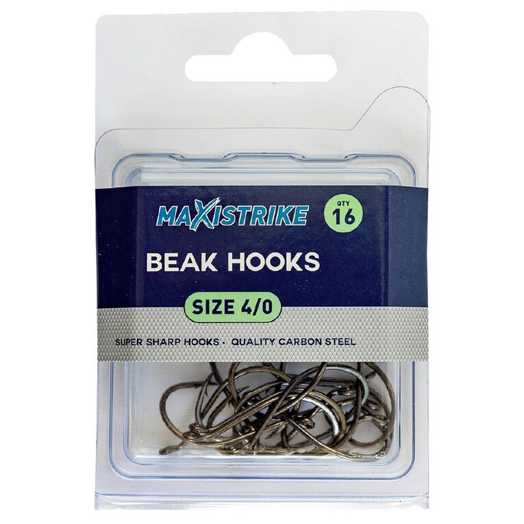 Maxistrike Beak Hooks 4/0 16 Pack, , hi-res