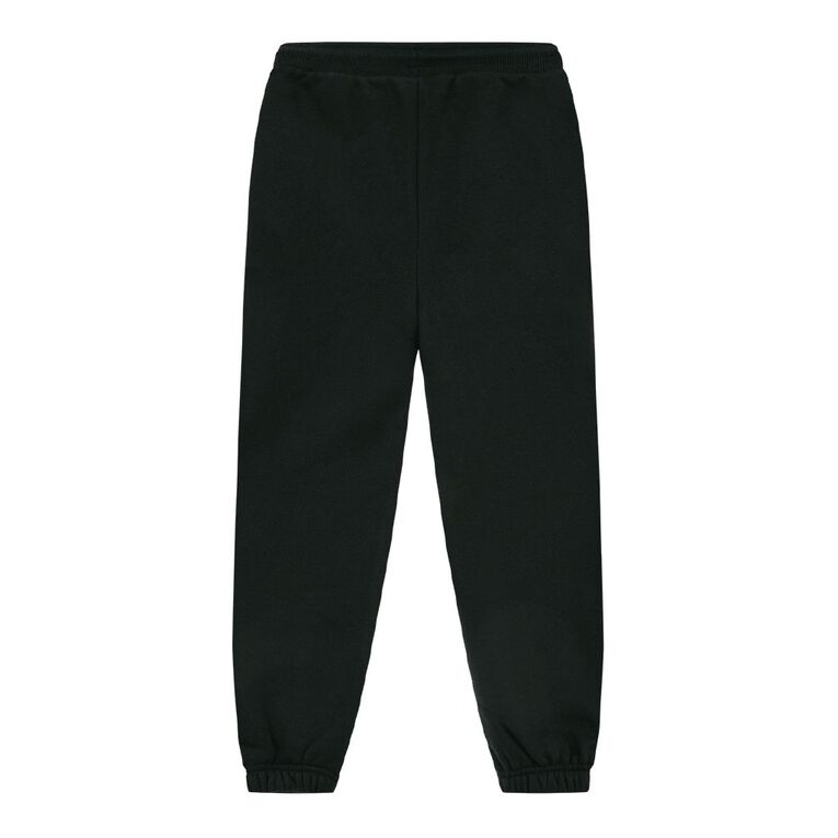 Young Original Cosy Trackpants, Black, hi-res