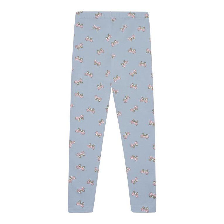 Young Original All Over Print Leggings, Blue Light BUTTERFLY, hi-res
