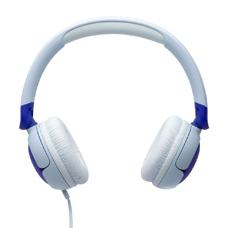 JBL Junior 320 Wired On-Ear Kids Headphones Blue, , hi-res