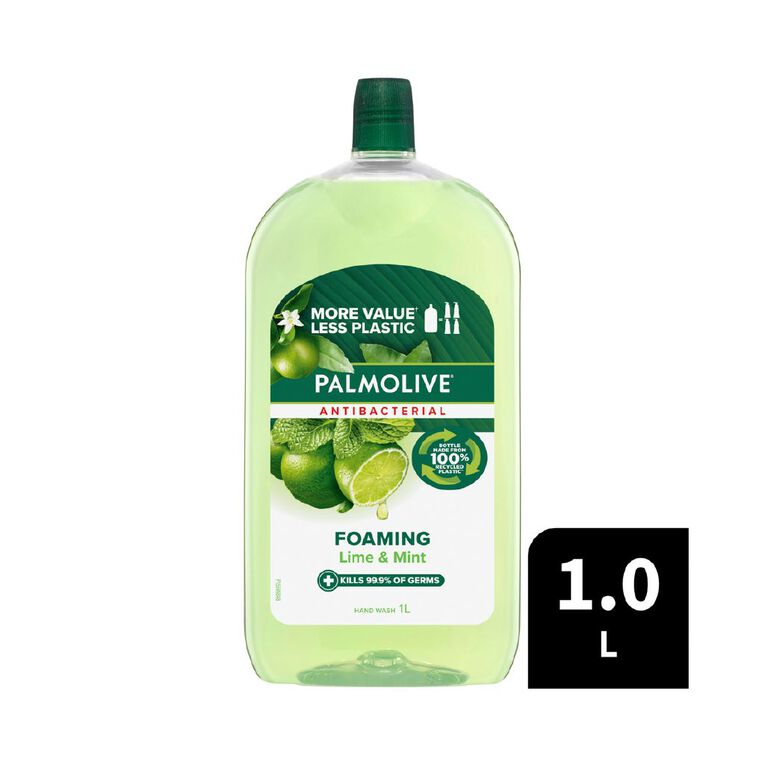 Palmolive Foam Handwash Lime & Mint Refill 1L, , hi-res