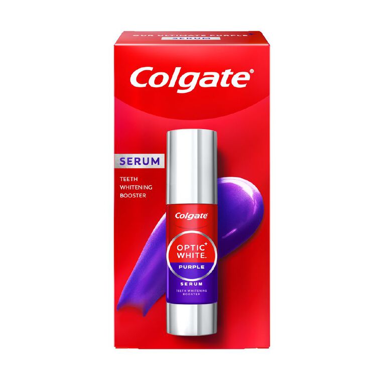Colgate Optic White Purple Serum 40ml, , hi-res