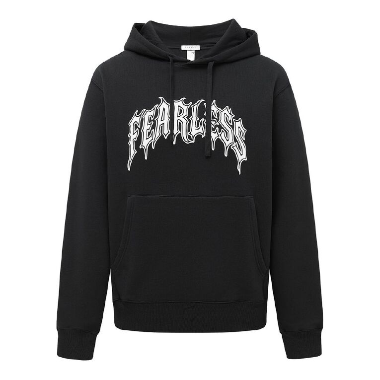 Garage Men's Graphic Hoodie Sweatshirt, Black, hi-res