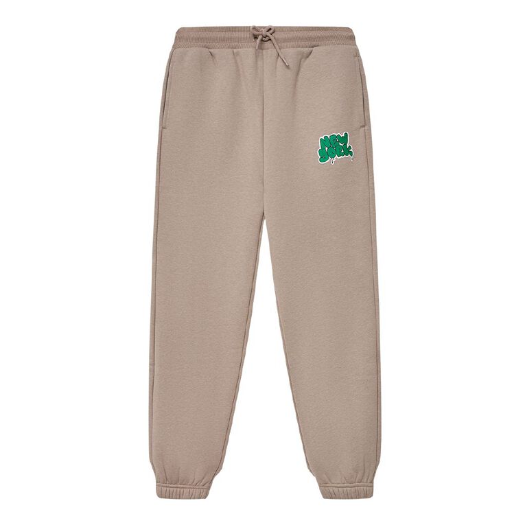 Young Original Cosy Trackpants, Brown Light, hi-res