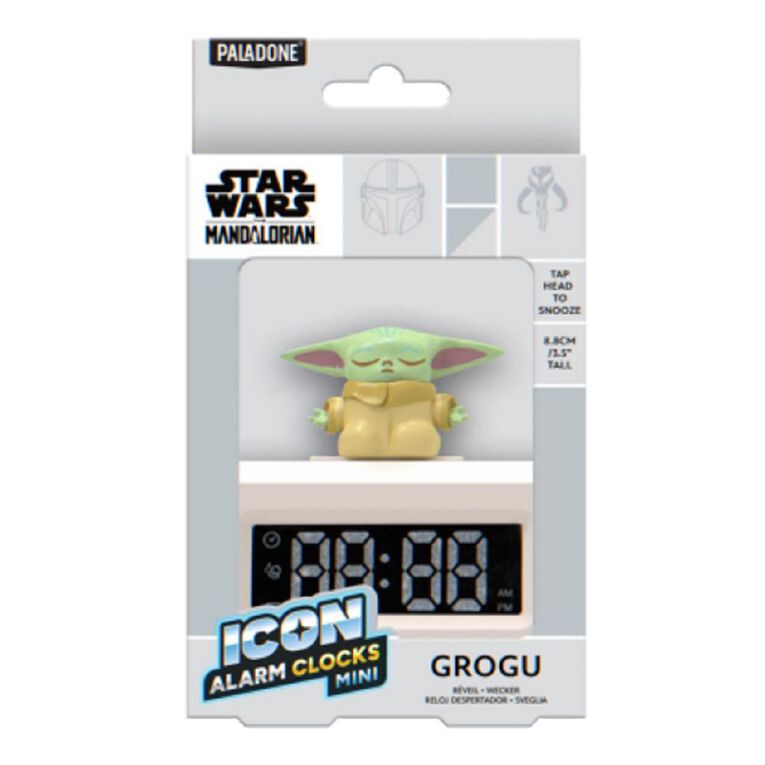 Paladone Mandalorian Grogu Icon Alarm Clock Mini, , hi-res
