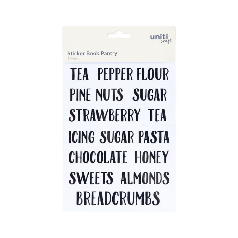 Uniti Sticker Book Pantry, , hi-res