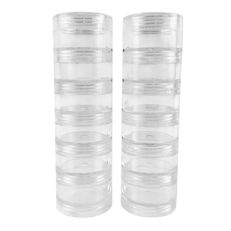 Uniti Stackable Storage Containers 12 Pieces, , hi-res