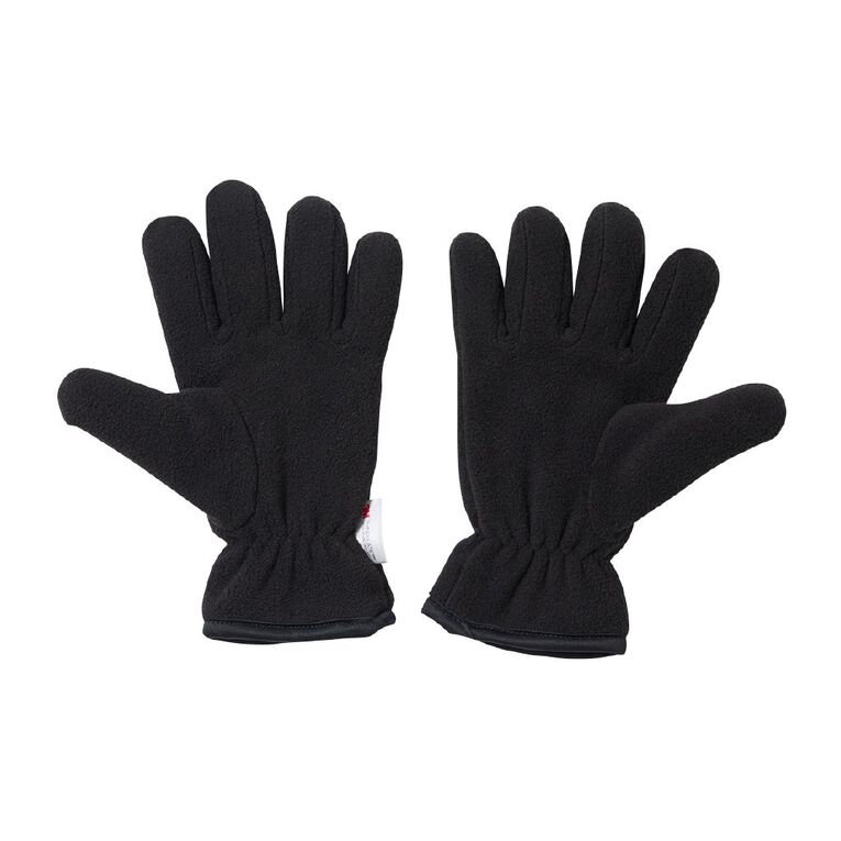 Young Original Kids' Fleece Gloves, Black, hi-res