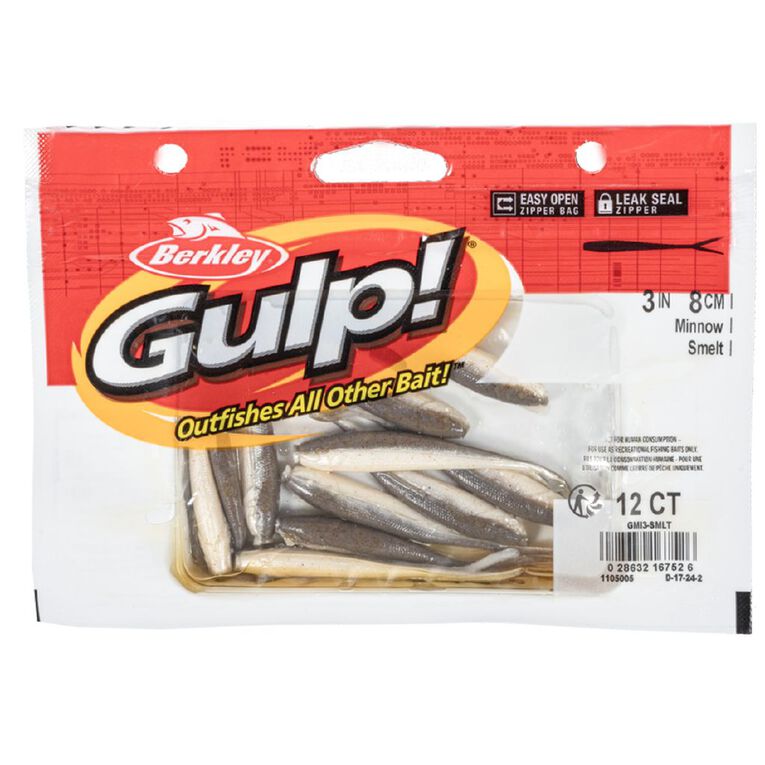 Berkley Gulp! Minnow Smelt Packet 3 Inch, , hi-res