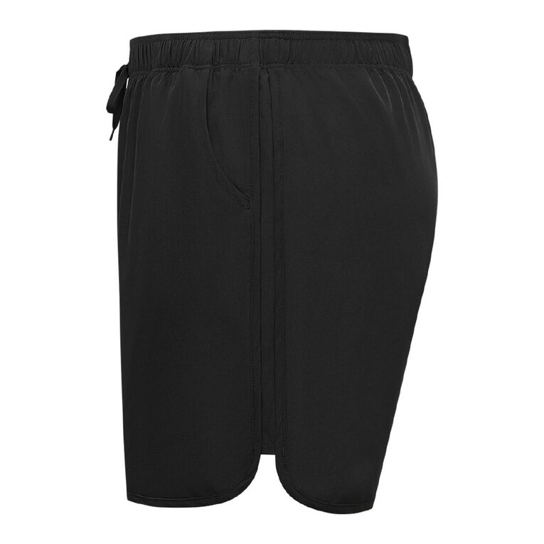 H&H Curve Women's Stretch Boardshorts, Black, hi-res
