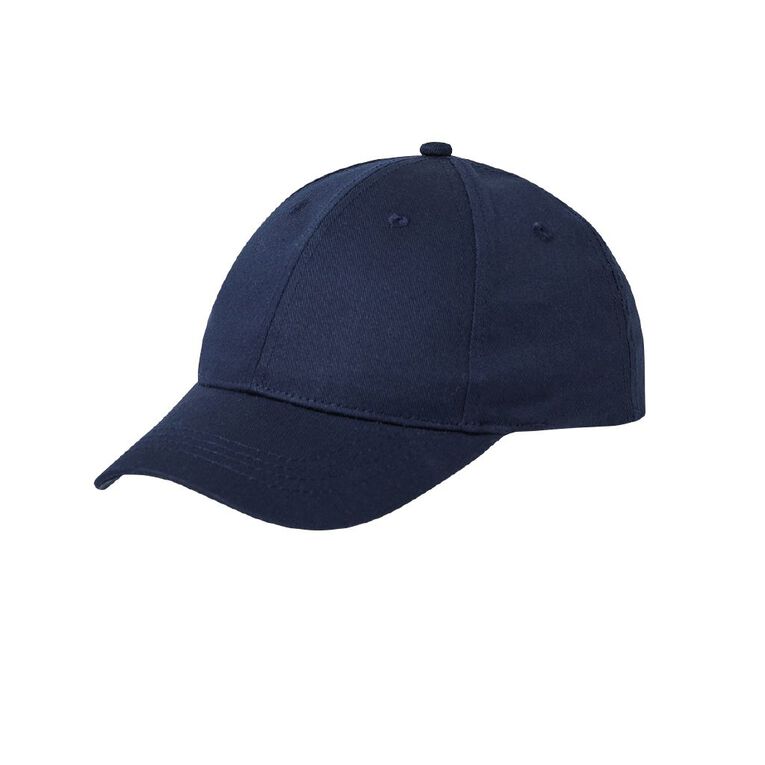 Young Original Kids' Twill Peak Cap, Navy, hi-res