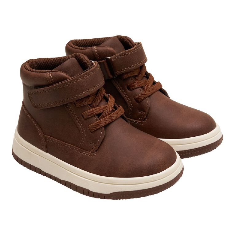 Young Original Junior Kids' Mack Boots, Brown, hi-res